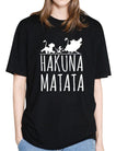 Women Hakuna Matata Letter Print Short Sleeve shirt, women casual short sleeve shirt, women fashion Top Tee, women short sleeve blouse, women letter print t-shirt